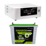 Microtek 1050VA Inverter +AMARON 150ah TALL Tubular Battery