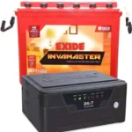 Microtek 1050VA Inverter +EXIDE150ah INVAMASTER Tubular Battery