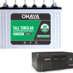 Microtek 1050VA Inverter +OKAYA 150ah Tubular Battery