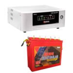 Microtek 1050VA Inverter +EXIDE 150ah EL Tubular Battery