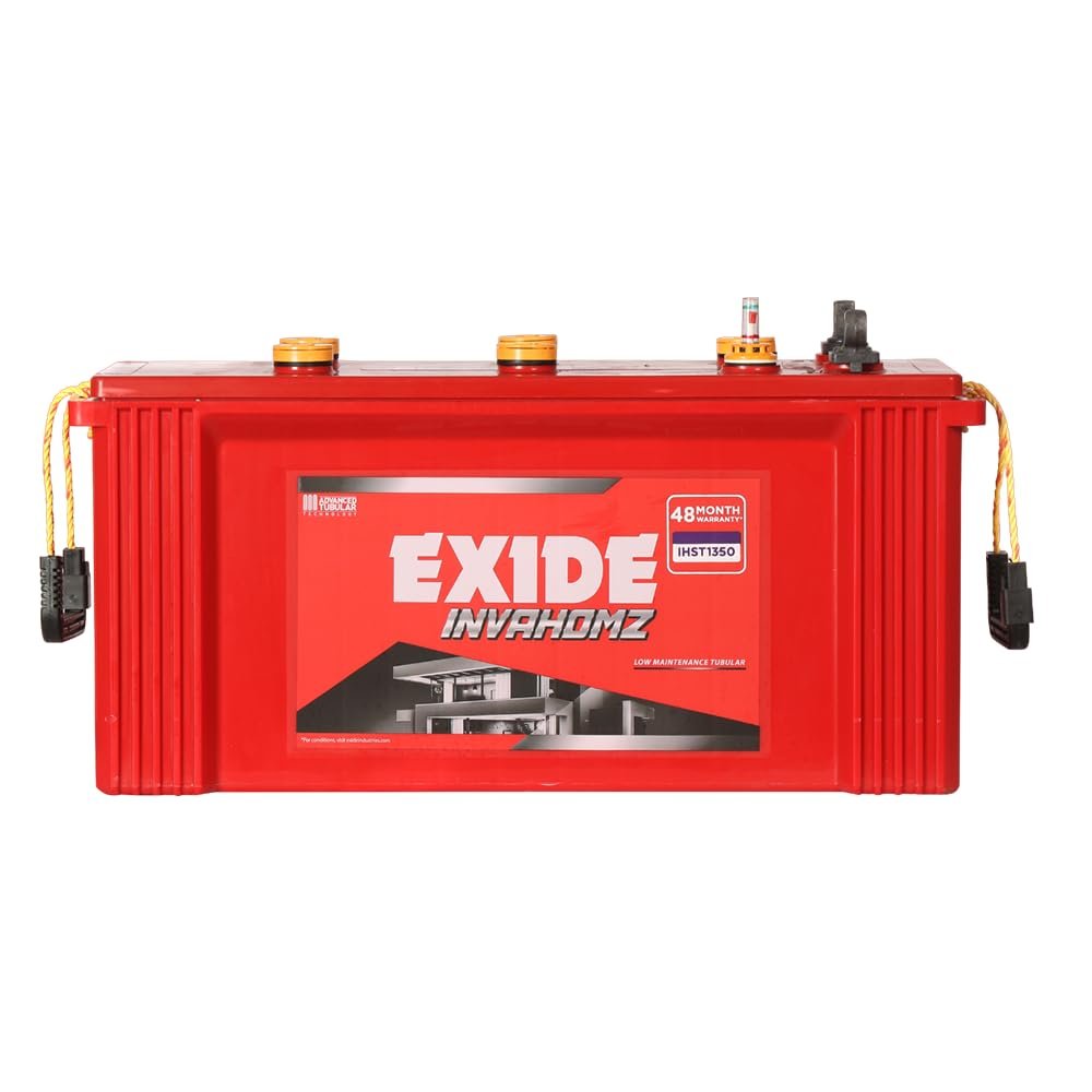 product62 EXIDE 100AH INVA HOMZ TUBULAR BATTERY - Image 1